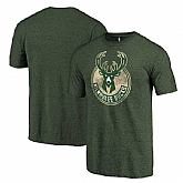Men's Milwaukee Bucks Distressed Team T-Shirt FengYun,baseball caps,new era cap wholesale,wholesale hats